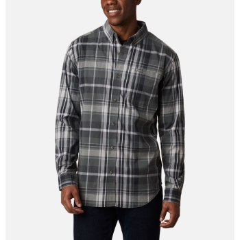 Columbia Muške Košulje - Rapid Rivers II Long Sleeve Tamno Sive | KPCJ-85364